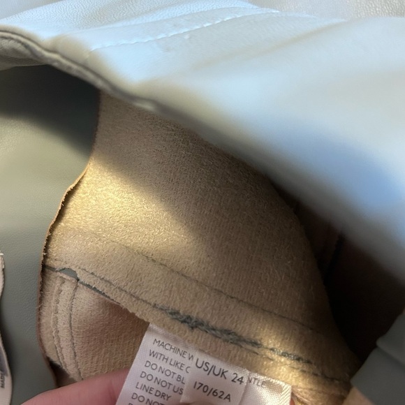 HP⭐️ We The Free Faux Leather Mint Green Pants - Picture 11 of 11